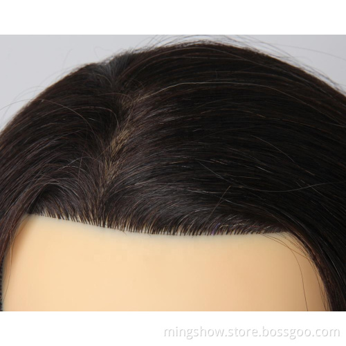 cosmetology 100% human hair training manikin manniquin head